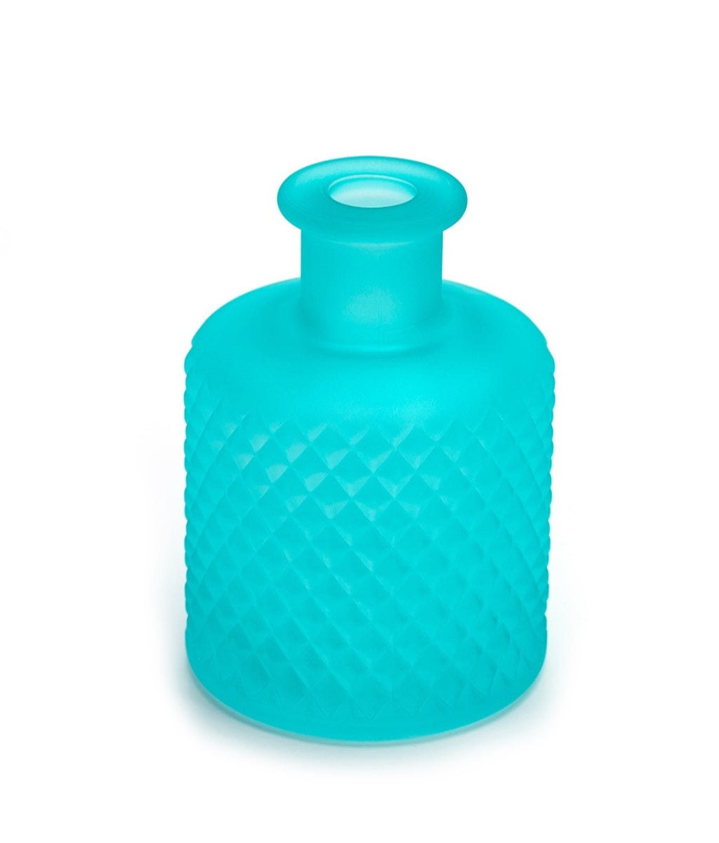 Geo Reed Diffuser GEO Frosted Teal Reed Diffuser 200ml – Berry Cocoa Handmade