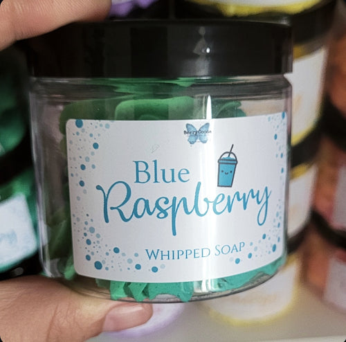 Blue Raspberry Whipped Soap