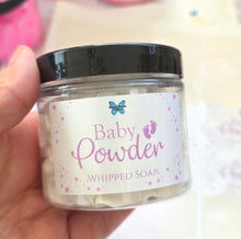 Load image into Gallery viewer, Baby Powder Whipped Soap