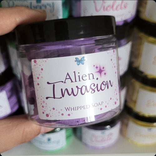 Alien Invasion Whipped Soap